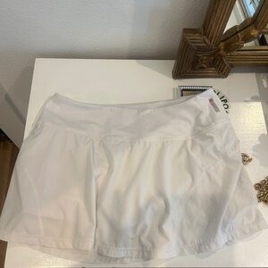 White Tennis Skirt Zella